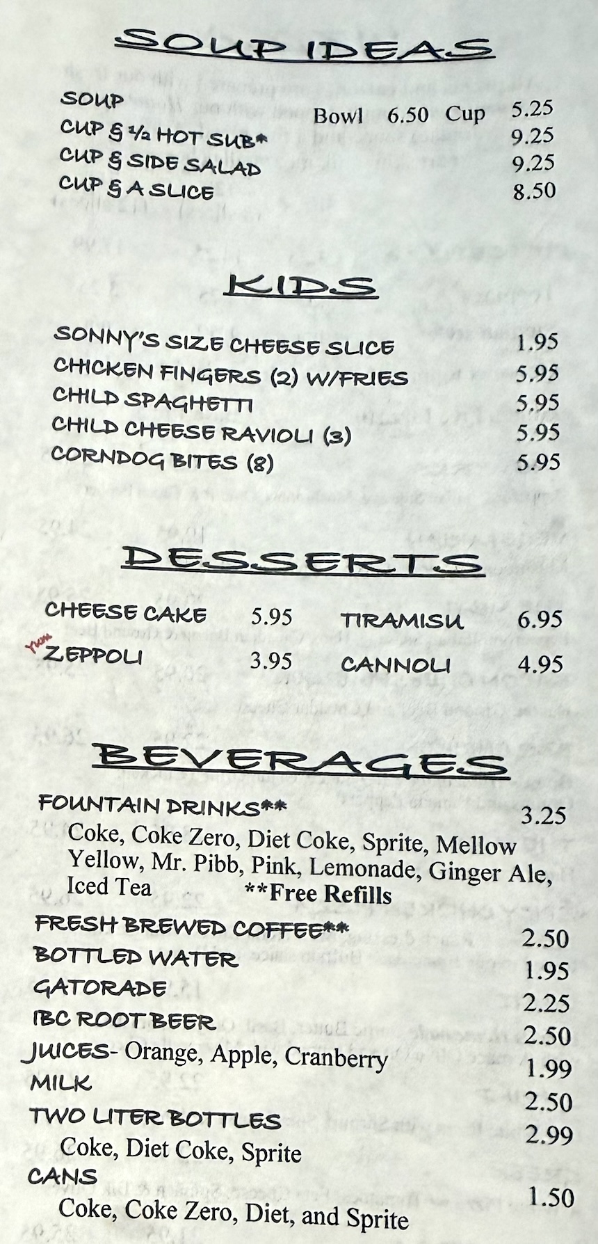 Mangiamo's Restaurant Menu Food Delivery by Express Restaurant Delivery